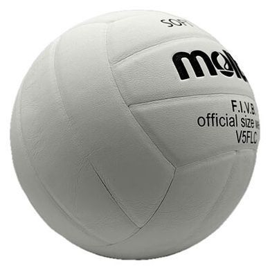 М'яч волейбольний Molten Soft Touch PU білий MT210S