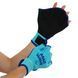 Акваперчатки для аквафитнеса Aquafitness gloves MadWave M082906 размер S цвет бирюзовый