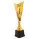Кубок спортивний нагородний Zelart Dynamic Football JZ23346B висота 40см золотий