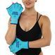 Акваперчатки для аквафитнеса Aquafitness gloves MadWave M082906 размер S цвет бирюзовый