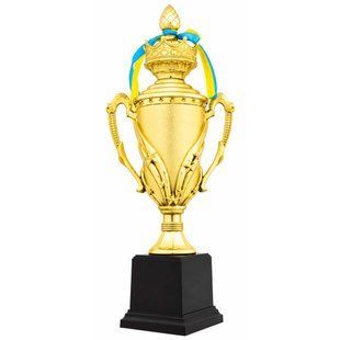 Кубок спортивний нагородний Zelart Triumph YK620B висота 38см золотий