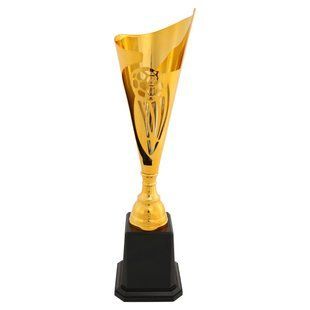 Кубок спортивний нагородний Zelart Dynamic Football JZ23346A висота 44см золотий