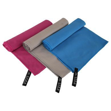 Полотенце спортивное антибактериальное ANTIBACTERIAL TOWEL 4Monster T-ECT-120 цвет малиновый