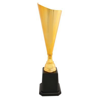Кубок спортивний нагородний Zelart Dynamic Football JZ23346A висота 44см золотий