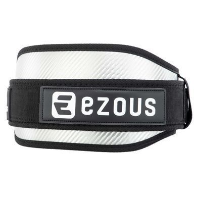 Пояс атлетический текстильный EZOUS CARBON FIBER BELT WITH WAIST PAD O-08 размер S