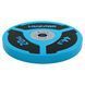 Бамперные диски полиуретановые Bumper Plates LiveUp LP8027-20 &oslash;50.5мм 20кг синий-черный