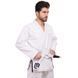 Кімоно для бразильського джиу-джитсу BJJ біле куртка штани та пояс CORE CO-3137-A розмір 1 (зріст 150)