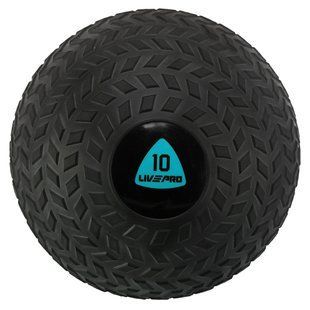 Слембол м'яч набивний для кросфіту та фітнесу Slam Ball LiveUp LP8105-10 10кг чорний