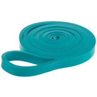Резина петля для подтягиваний и тренировок лента силовая Zelart Fitness LINE FI-9584-1 цвет бирюзовый