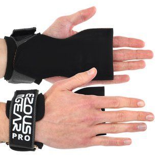 Накладки для подтягивания и тяги GRIPPS CRESCENT EZOUS D-05 цвет черный