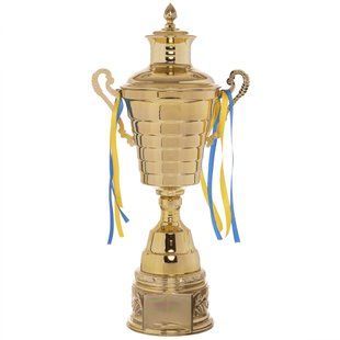 Кубок спортивний нагородний Zelart Joy XB107A висота 53см золотий