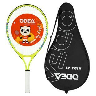 Ракетка для большого тенниса детская ODEA WINI-21 цвет салатовый
