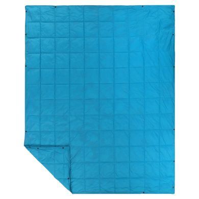 Ковдра мультифункціональна 3в1 CAMPING MULTIFUNCTIONAL PUFFY BLANKET 4Monster C-PBF-140 колір синій