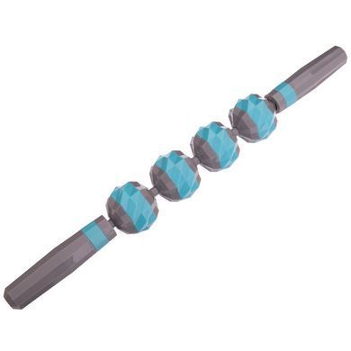 Массажер-палка роликовый антицеллюлитный 4 массажера Massager Bar Zelart FI-2449 цвета в ассортименте