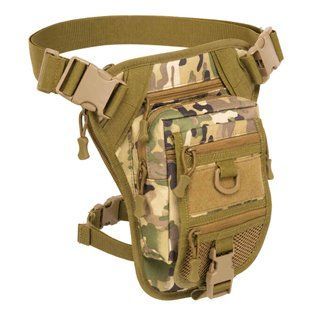 Сумка тактическая на бедро SILVER KNIGHT TY-176 цвет камуфляж multicam