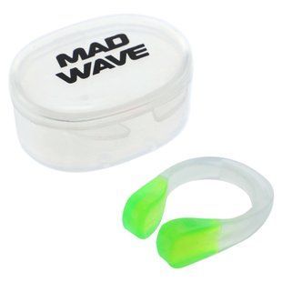 Затискач для носа Nose Clip MadWave FLOAT M0711010 колір зелений