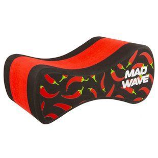 Колобашка для плавання MadWave Pull buoy EXT Printed M072006 колір червоний
