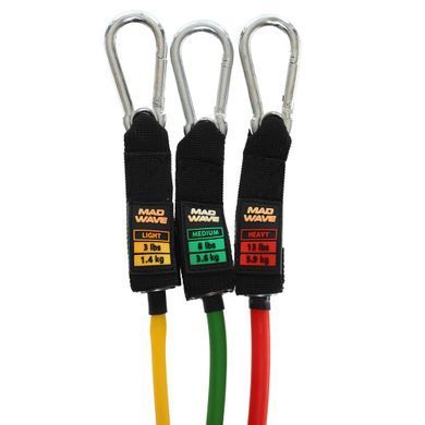 Эспандер MadWave Dry Training MULTI set M077007000W цвет черный