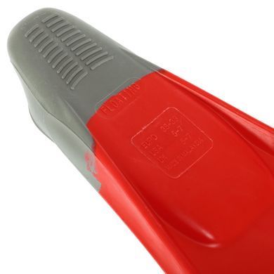 Ласти із закритою п'ятою MadWave M074605405W розмір 38-39 червоний-сірий