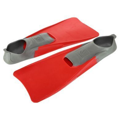 Ласти із закритою п'ятою MadWave M074605405W розмір 38-39 червоний-сірий