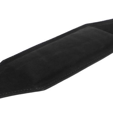 Пояс атлетический кожаный VELO VL-8179 спинка-15см размер-M-XXL черный