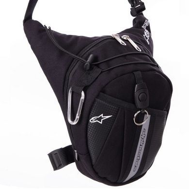 Мотосумка на стегно Alpinestar MS-0307-A 3л 19х24х7см чорний