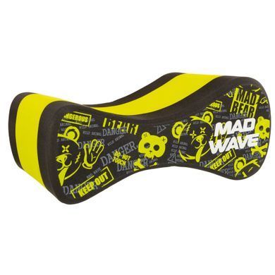 Колобашка для плавання MadWave Pull buoy EXT Printed M072006 колір червоний