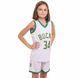 Форма баскетбольная детская NBA клуб Milwaukee Bucks 34 3582 размер XL