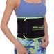 Пояс для похудения SWEATY BELT MDbuddy FI-2636 размер 110смх20смх3мм черный-салатовый