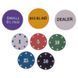 Набор для покера в металлической коробке Professional Poker chips Zelart IG-4394 300 фишек