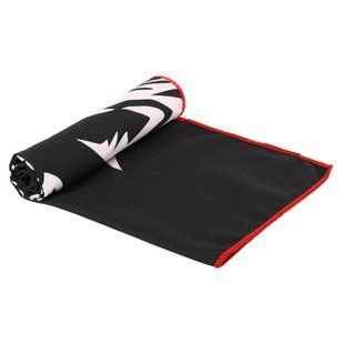Полотенце спортивное из микрофибры MadWave HUSKY M076302100W цвет черный