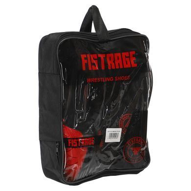 Борцовки обувь для борьбы FISTRAGE VL-8484 размер 40 цвет черный-синий