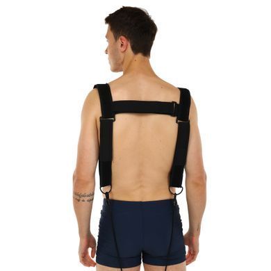 Поштовховий тренажер для плавання Zelart KICK TRAINER EASY PL-3006 опір легкий чорний