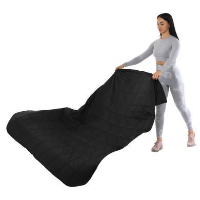 Ковдра мультифункціональна 3в1 CAMPING MULTIFUNCTIONAL PUFFY BLANKET 4Monster C-PBF-144 колір оливковий