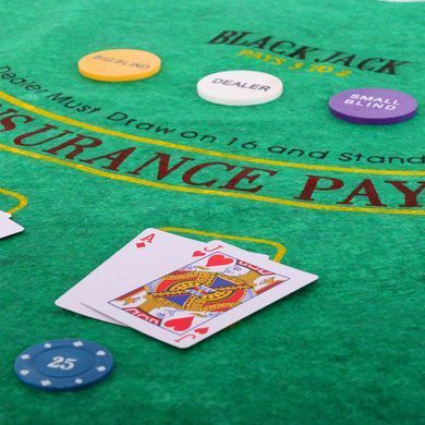 Набор для покера в металлической коробке Texas Holdem Poker set Zelart 200T 200 фишек