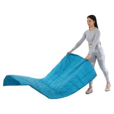 Ковдра мультифункціональна 3в1 CAMPING MULTIFUNCTIONAL PUFFY BLANKET 4Monster C-PBF-144 колір оливковий