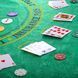Набор для покера в металлической коробке Texas Holdem Poker set Zelart 200T 200 фишек