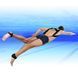 Поштовховий тренажер для плавання Zelart KICK TRAINER EASY PL-3006 опір легкий чорний