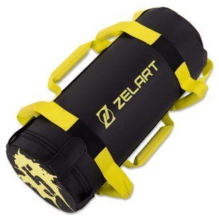 Мішок обтяжувач для функціонального тренінгу Power Bag Zelart TA-7825-5 колір жовтий