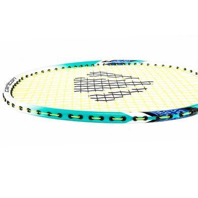 Ракетка для бадминтона профессиональная в чехле CARLTON DL13049667 TRU-STRM ASx 10 WHTGRN G6HH NF цвета в ассортименте