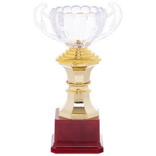 Кубок спортивний нагородний Zelart Olympus C-895-3 висота 23см золотий