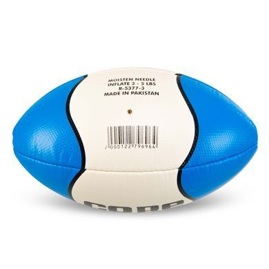 Мяч для регби CORE R-5377-3 №3 белый-синий
