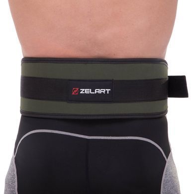 Пояс атлетический текстильный Zelart SB-165537 размер XS
