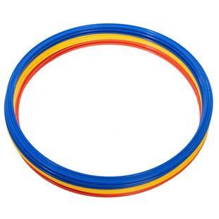 Кільця тренувальні Zelart C-0815-60 12шт 60см кольори в асортименті