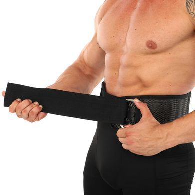 Пояс атлетичний текстильний EZOUS HARBINGER POWER BELT O-10 розмір S