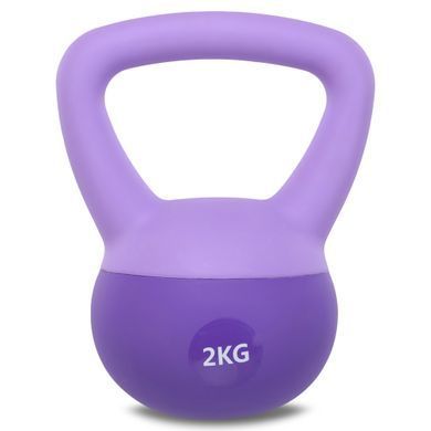 Гиря мягкая Zelart SOFT KETTLEBELL FI-0122-2 цвет фиолетовый