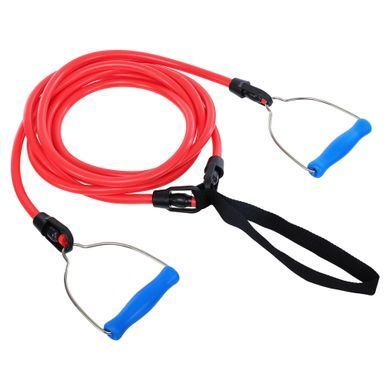 Тренажер для плавання з ручками для тренування гребка YINGFA TRAINING BELT PL-4040-L3A 2 джгута довжина 1,5м, діаметр 1,3см