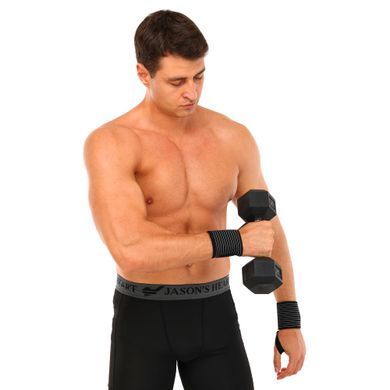 Бинты кистевые для жима STRENGTH WRIST WRAPS MUTE 9002 2штуки черный