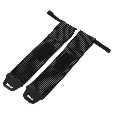 Бинты кистевые для жима STRENGTH WRIST WRAPS MUTE 9002 2штуки черный
