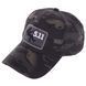 Кепка бейсболка тактична 5.11 Tactical TY-4950 колір камуфляж woodland